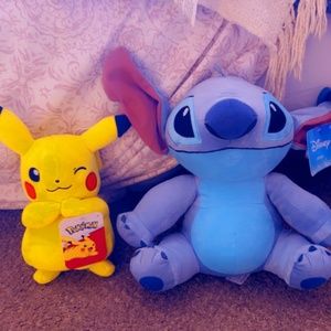 Pokémon, Stitch, Minnie Mouse